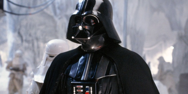 Portrait de dark vador.