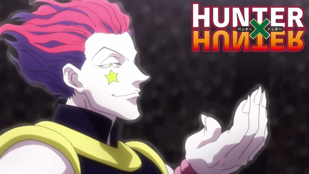 Portrait du personnage Hisoka de Hunter x Hunter.