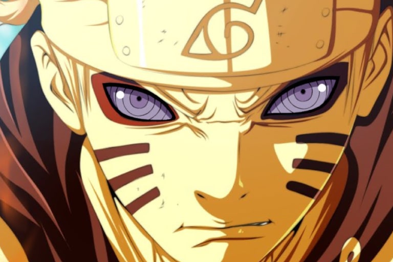 Gros plan sur Naruto.