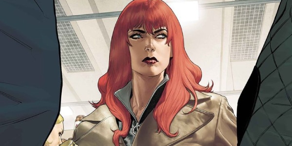 Portrait de black widow.