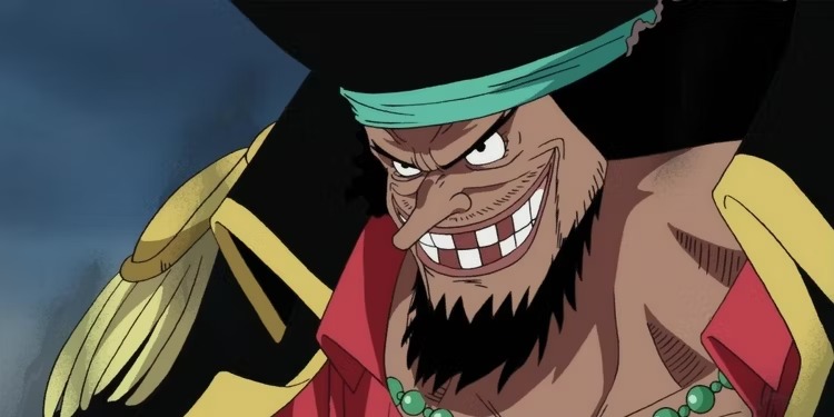Image tirée de One Piece, portrait de Marshall D. Teach ou Barbe noire
