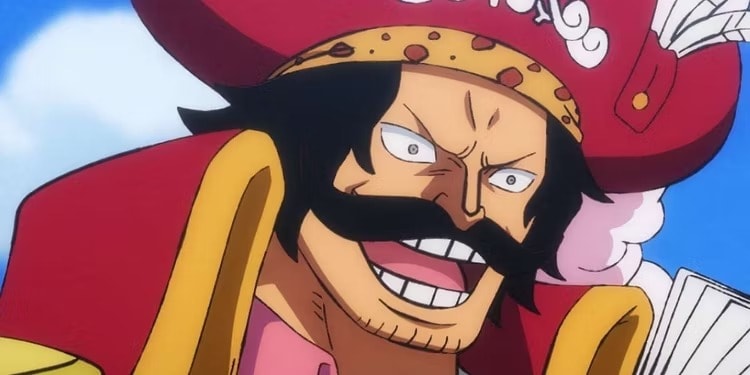 Image tirée de One Piece, portrait de Gol D Roger